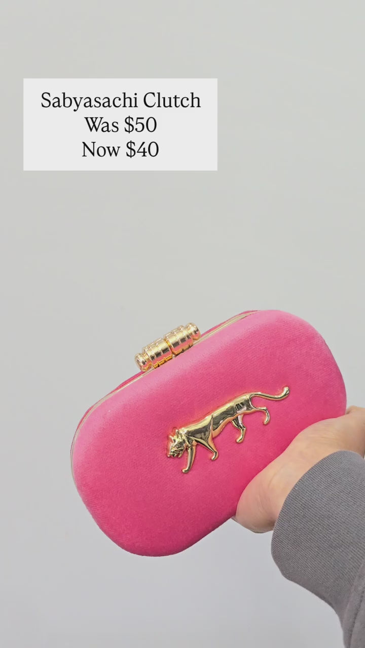 Pink Sabya Clutch