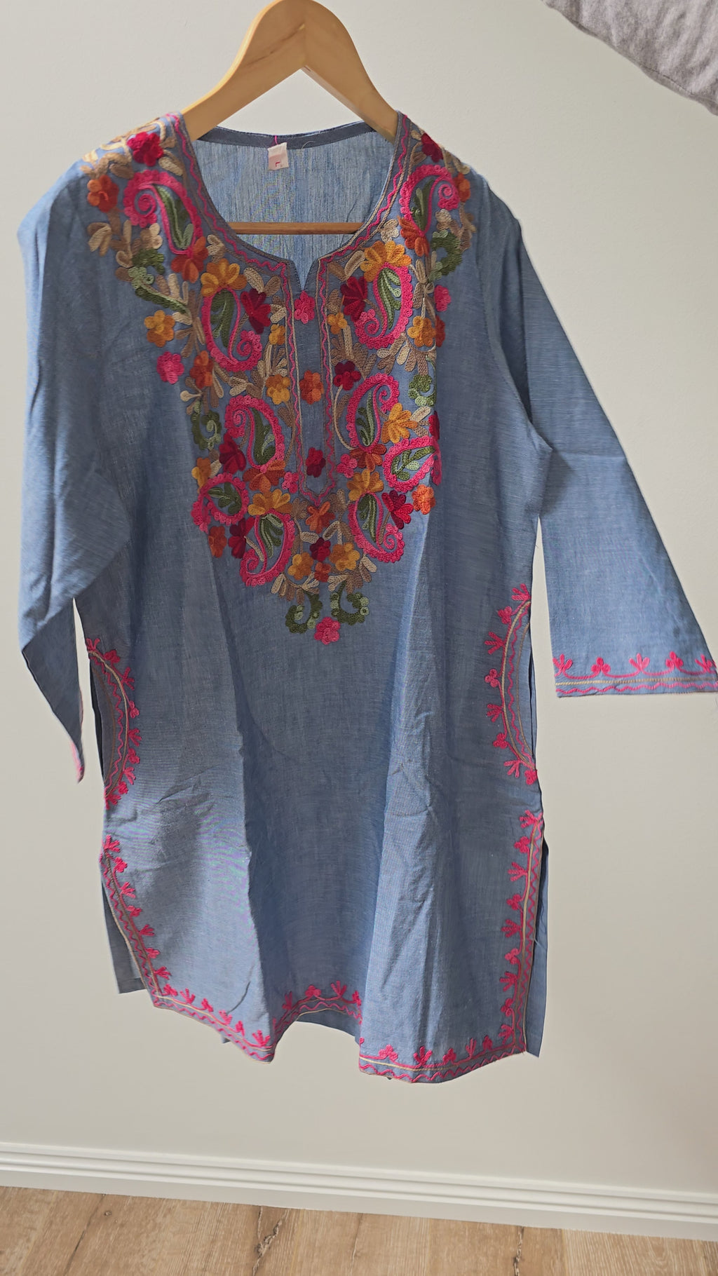 Denim look short Kurti