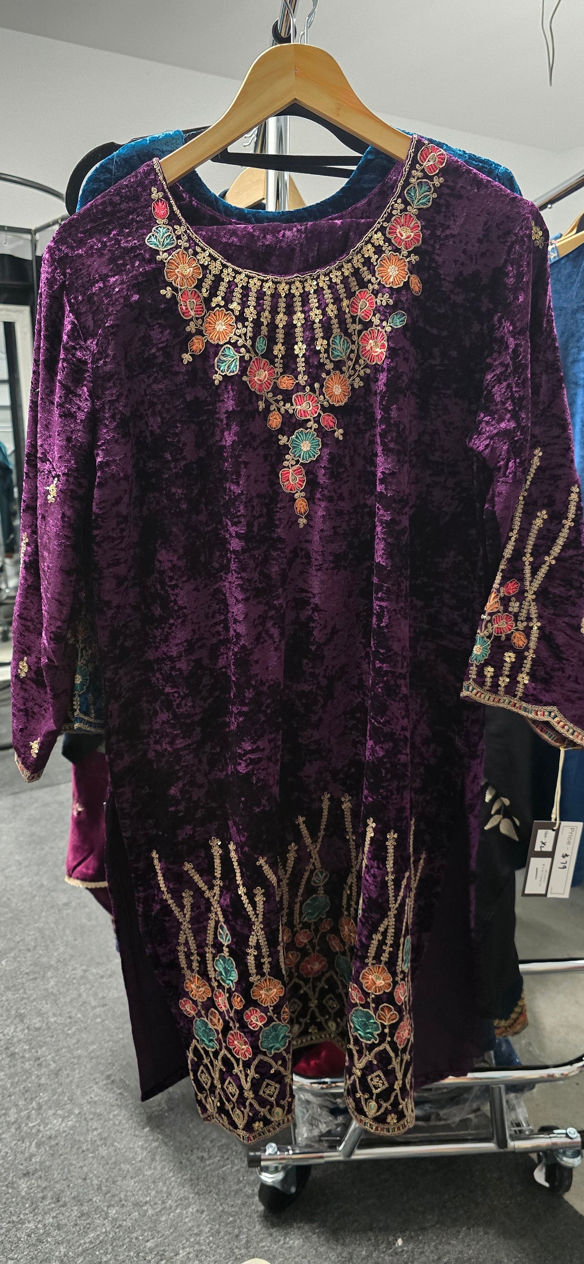Crush velvet co-ord Set