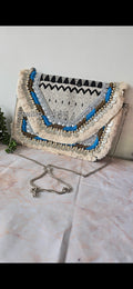 White BOHO bag
