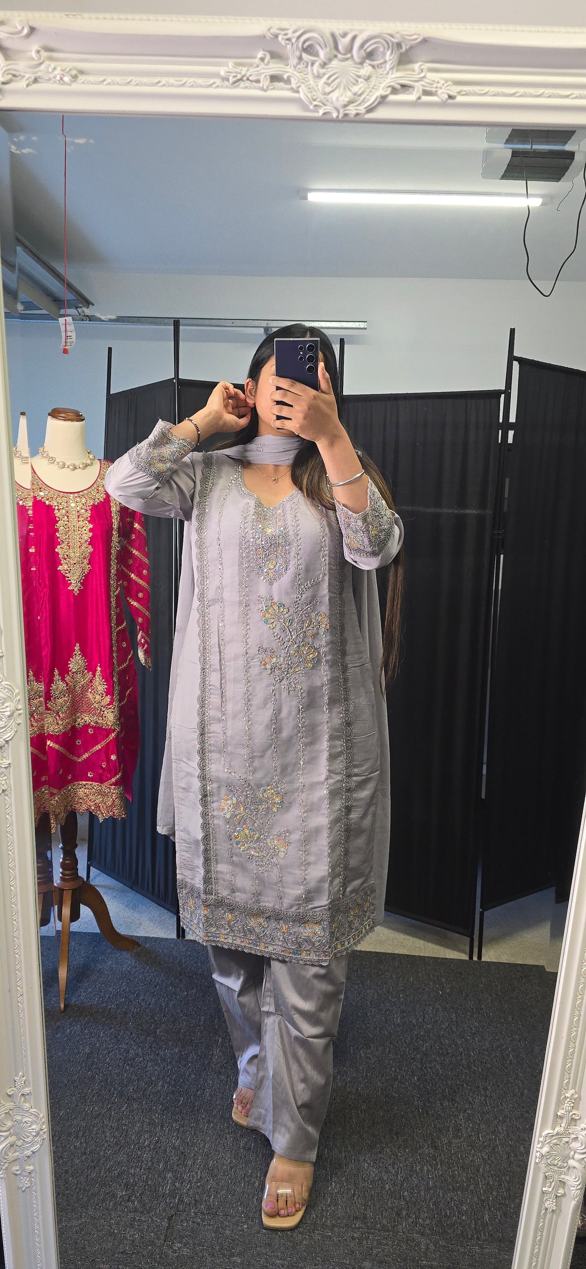 Lilac Party wear suit