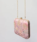 Dusty pink Square Clutch