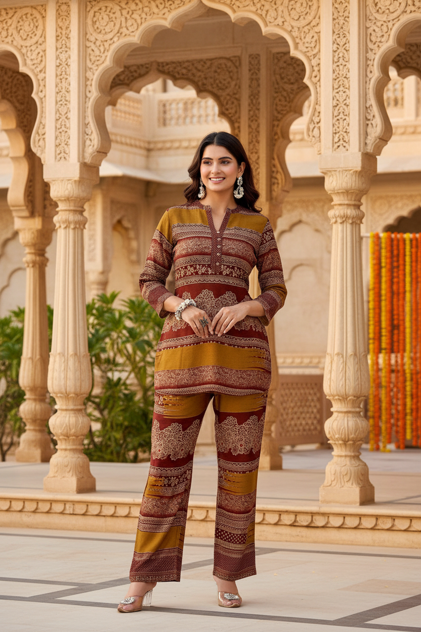Gajji Silk Co-ord (plus sizes available)