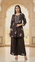 Mirror Rayon Co-ord Set ( 2 Colours available)