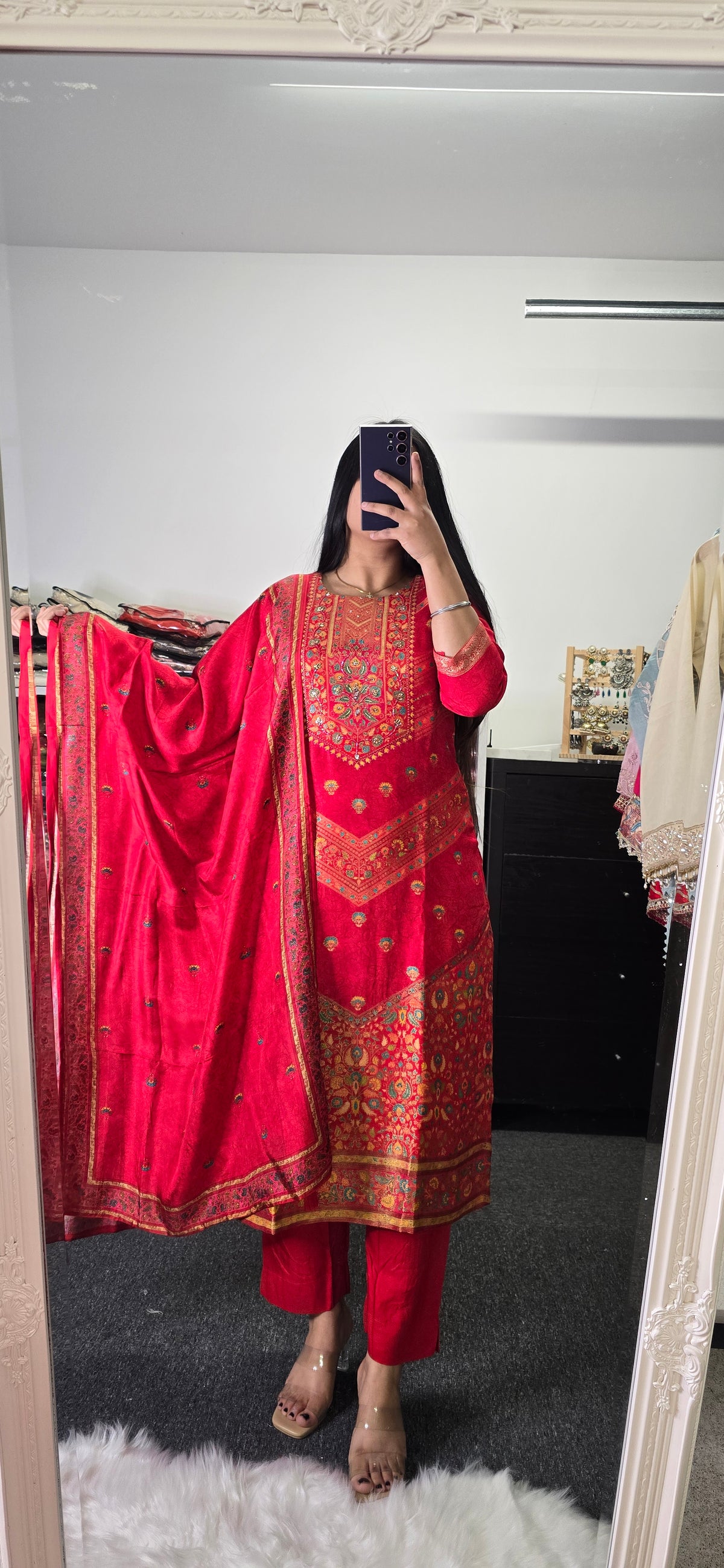The Red suit
