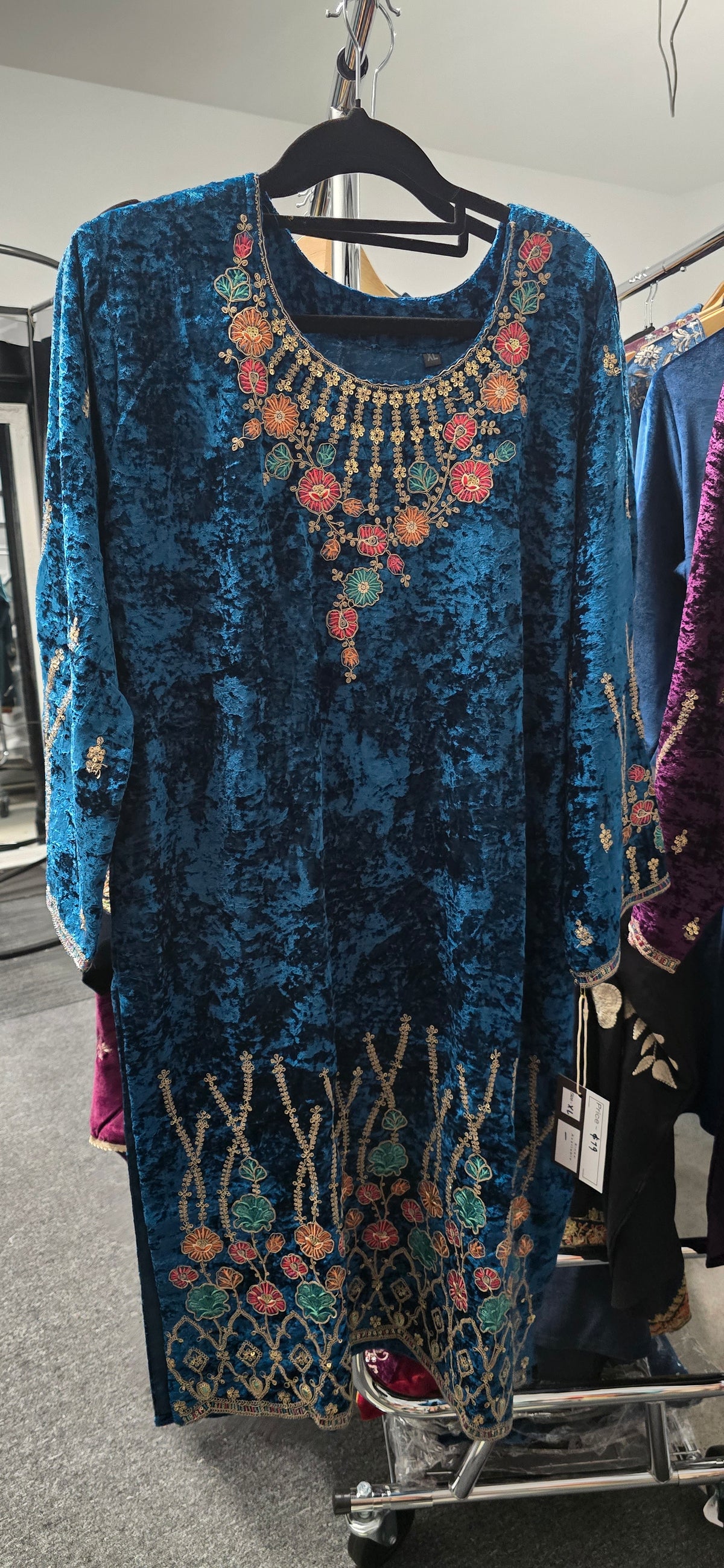 Crush velvet co-ord Set