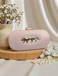 Dusty pink Sabya Clutch