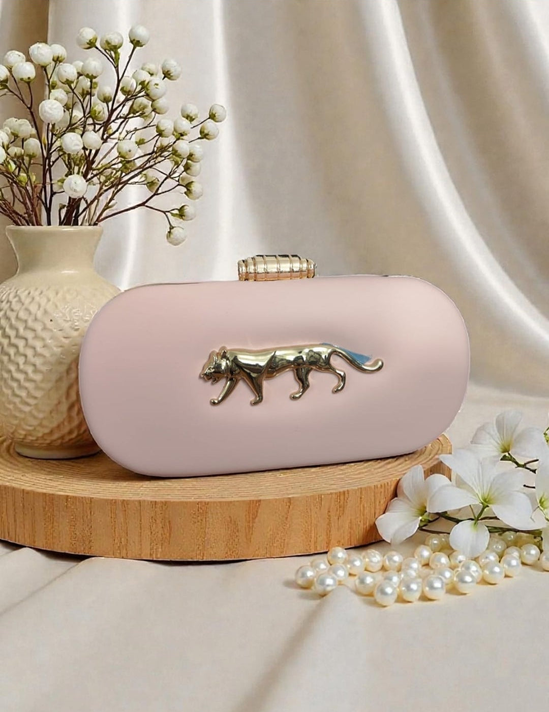 Dusty pink Sabya Clutch