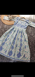 Muslin chikankari Kurti