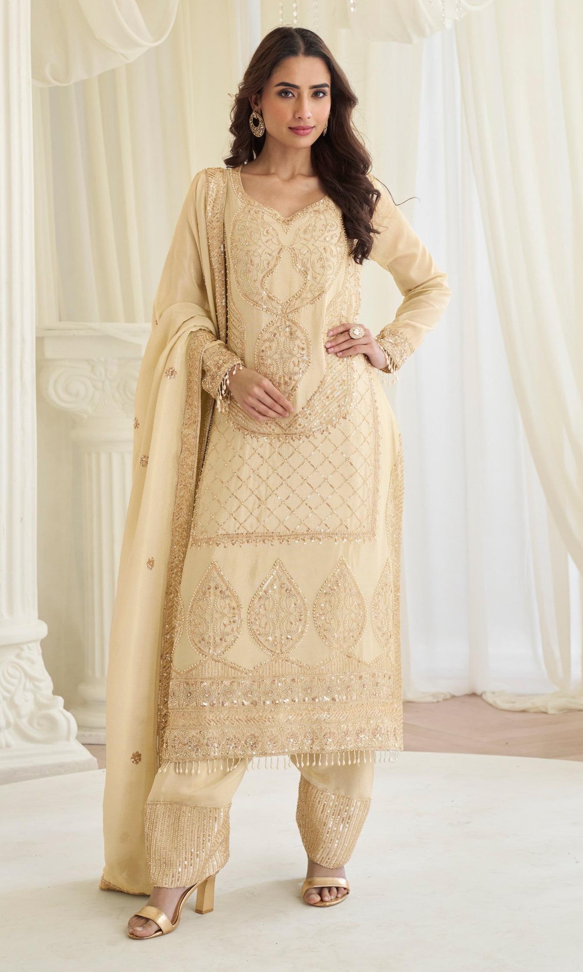 Pheran party wear suit
